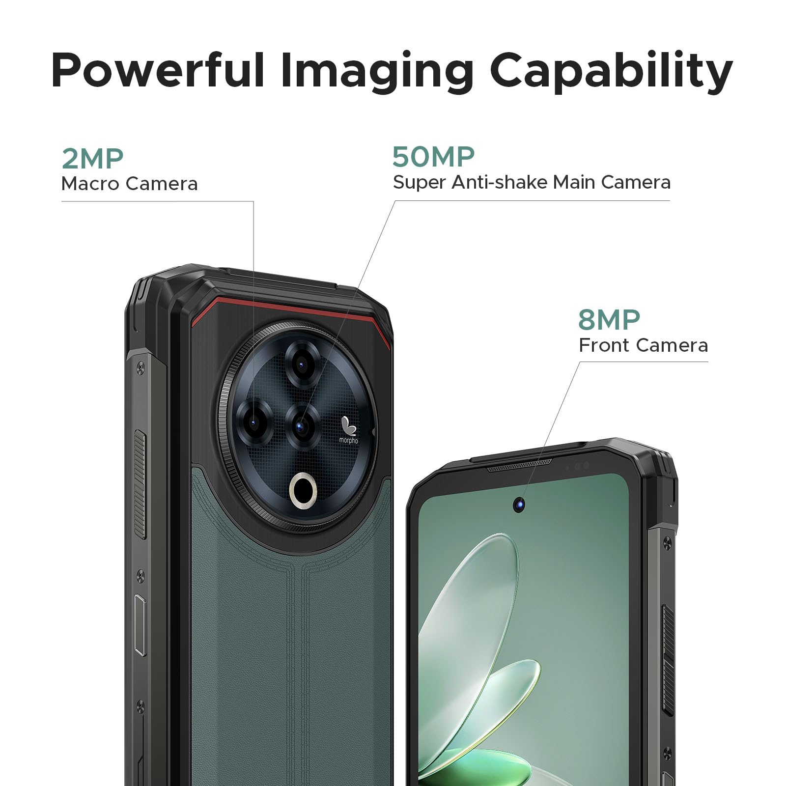 Foto 7 pulgar | Smartphone Robusto Doogee Fire 6 Power (2025) 256 Gb/2 Tb 50 Mp - Venta Internacional.