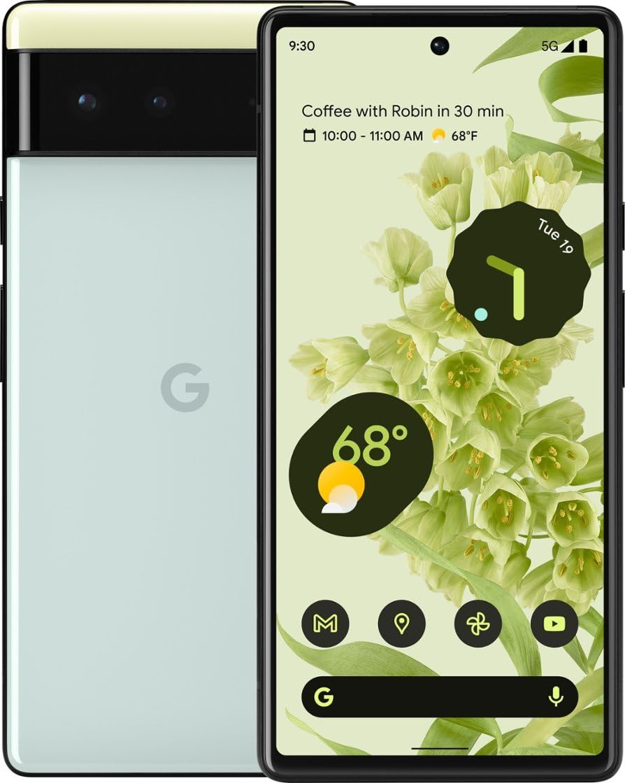 Foto 1 | Reacondicionado Smartphone Google Pixel 6 5g 256gb Sorta Seafoam Desbloqueado - Venta Internacional.