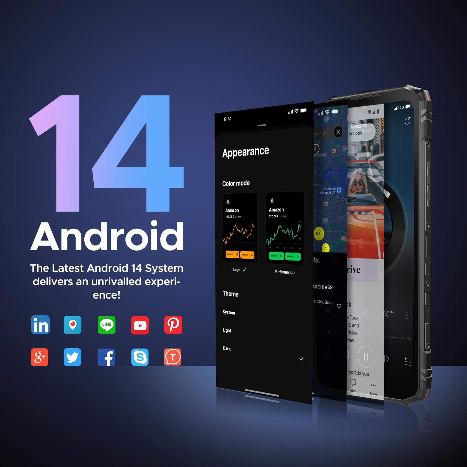 Foto 5 | Smartphone Doogee Blade 10 Rugged Desbloqueado 9gb+128gb Android 14 - Venta Internacional.