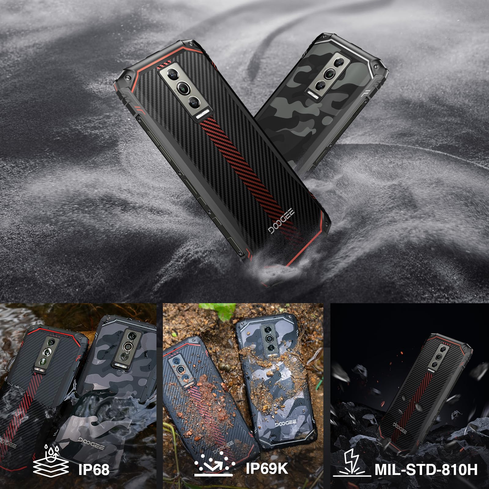 Foto 8 pulgar | Smartphone Doogee Blade 10 Rugged Desbloqueado 9gb+128gb Android 14 - Venta Internacional.