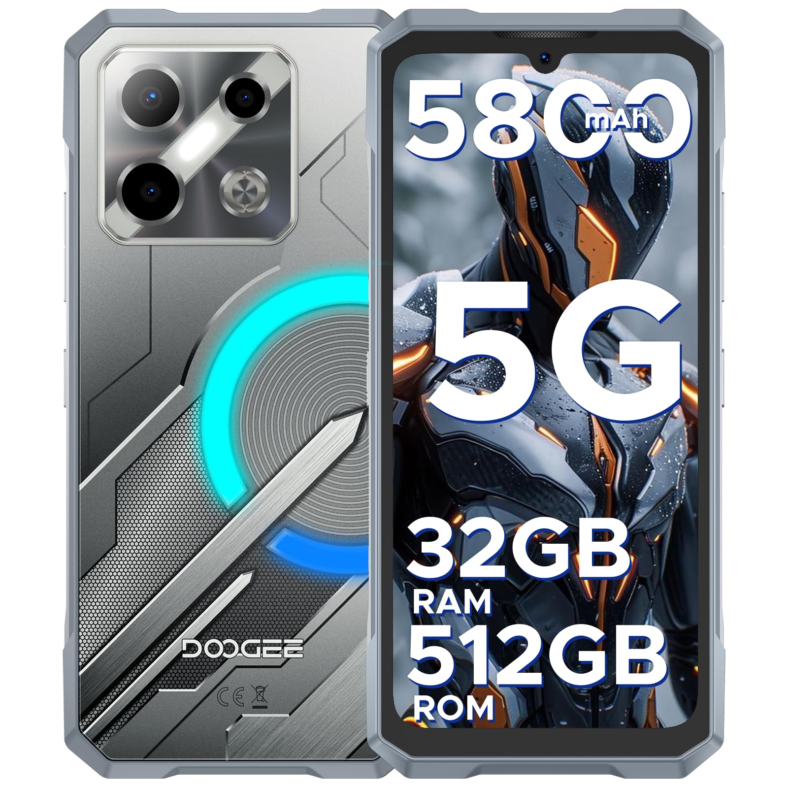 Smartphone Robusto Doogee Blade Gt Pro 5g 32 Gb+512 Gb/2 Tb Android - Venta Internacional. $13,537
