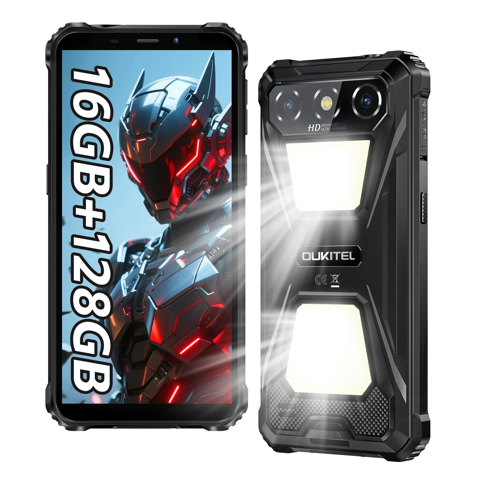Smartphone Oukitel G5 Robusto De 16 Gb+128 Gb/tf  1 Tb  6 Pulgadas  13 Mp  6300 Mah - Venta Internacional. $5,259
