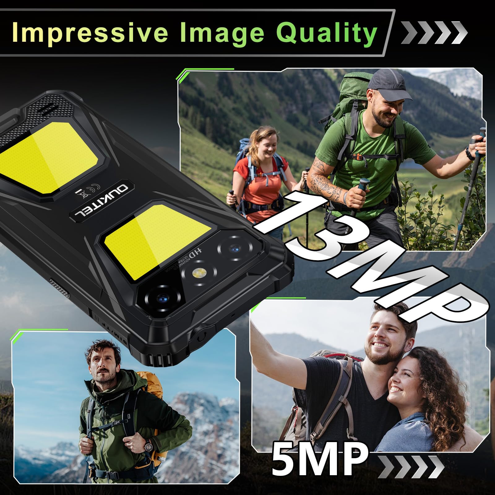 Foto 7 pulgar | Smartphone Oukitel G5 Robusto De 16 Gb+128 Gb/tf  1 Tb  6 Pulgadas  13 Mp  6300 Mah - Venta Internacional.