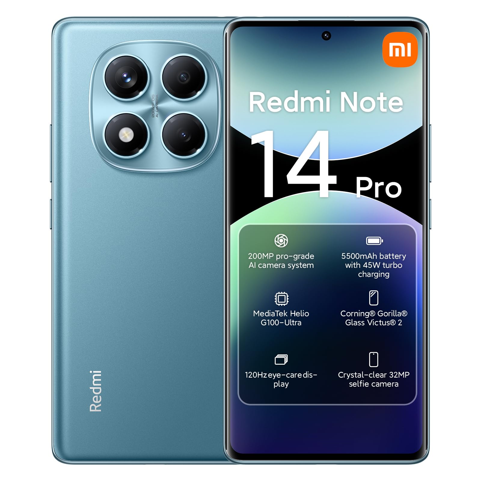 Foto 2 pulgar | Teléfono Inteligente Xiaomi Redmi Note 14 Pro 4g Lte 256 Gb + 12 Gb De Ram - Venta Internacional.