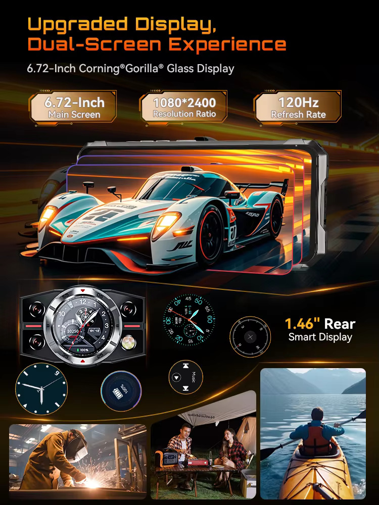 Foto 4 | Smartphone Cubot Kingkong 11 Rugged 5g Android 15 32gb+256gb - Venta Internacional.