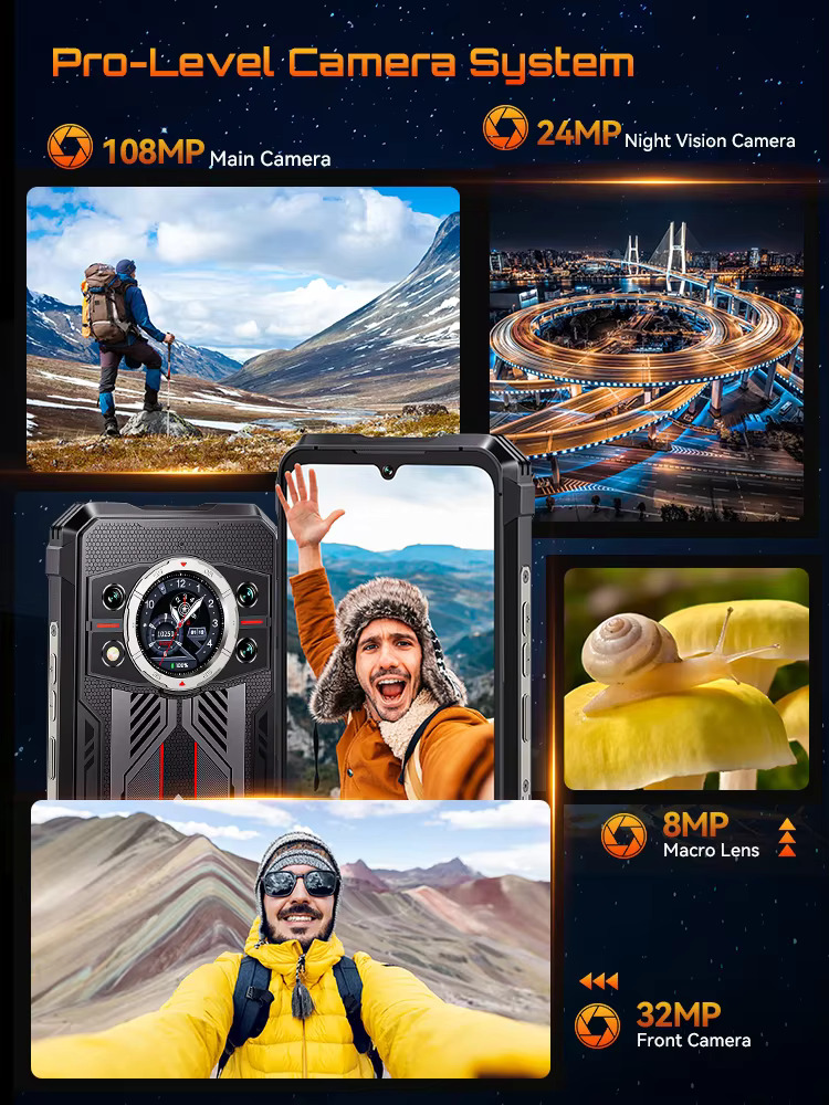 Foto 7 pulgar | Smartphone Cubot Kingkong 11 Rugged 5g Android 15 32gb+256gb - Venta Internacional.