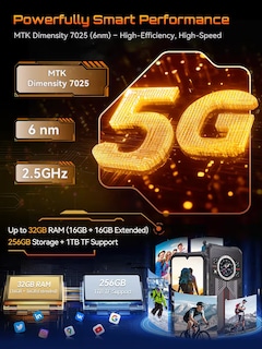 Foto 2 | Smartphone Cubot Kingkong 11 Rugged 5g Android 15 32gb+256gb