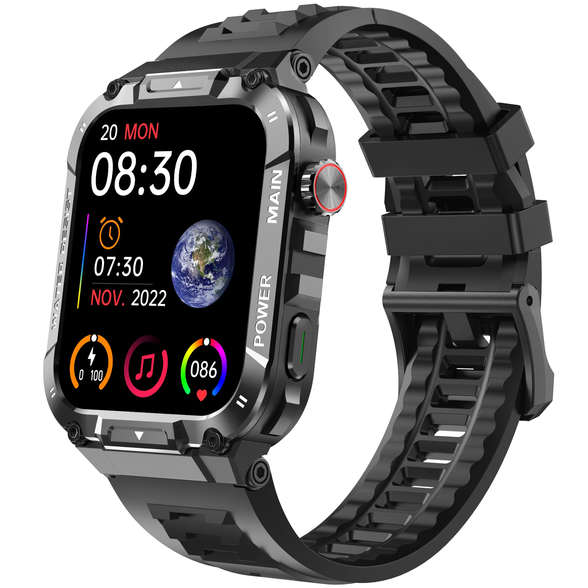 Reloj Inteligente Hvlgmrc Military para Hombre con Monitor de Llamadas y Actividad Física -  Venta Internacional