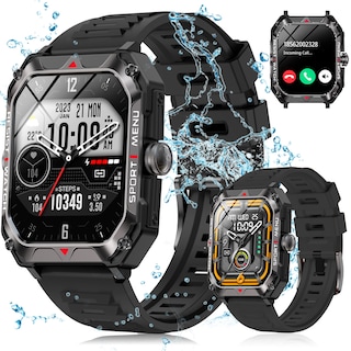 Foto 1 | Reloj Smartwatch Bgulong Negro con Bluetooth-Venta Internacional