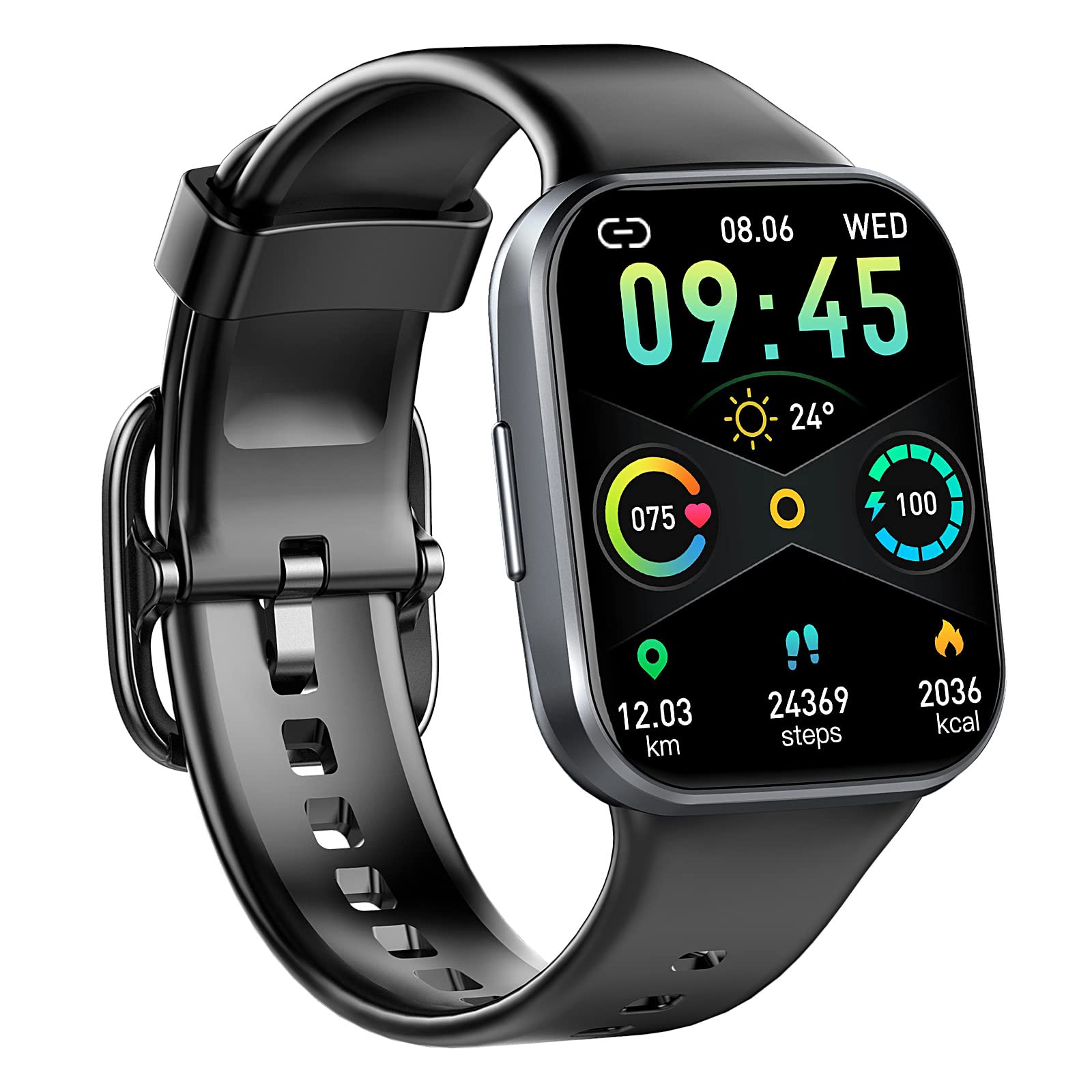 Monitor de Actividad Física Smart Watch Uaue 2023 de 1.69 Pulgadas para Hombres y Mujeres - Venta Internacional $1,618