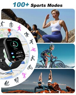 Foto 5 | Reloj Inteligente Bybukckr con Función Call Ip68 A Prueba De Agua - Venta Internacional