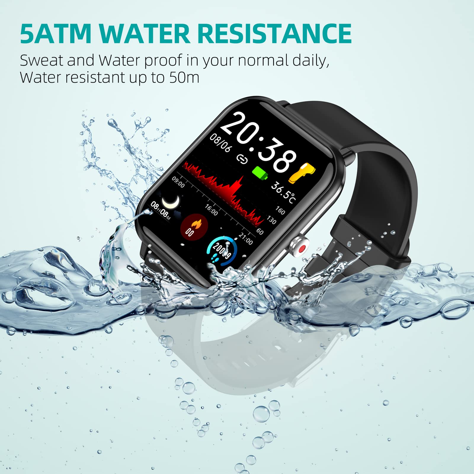 Foto 3 pulgar | Reloj Inteligente Tamispit Q9 Pro Fitness Tracker- Venta Internacional
