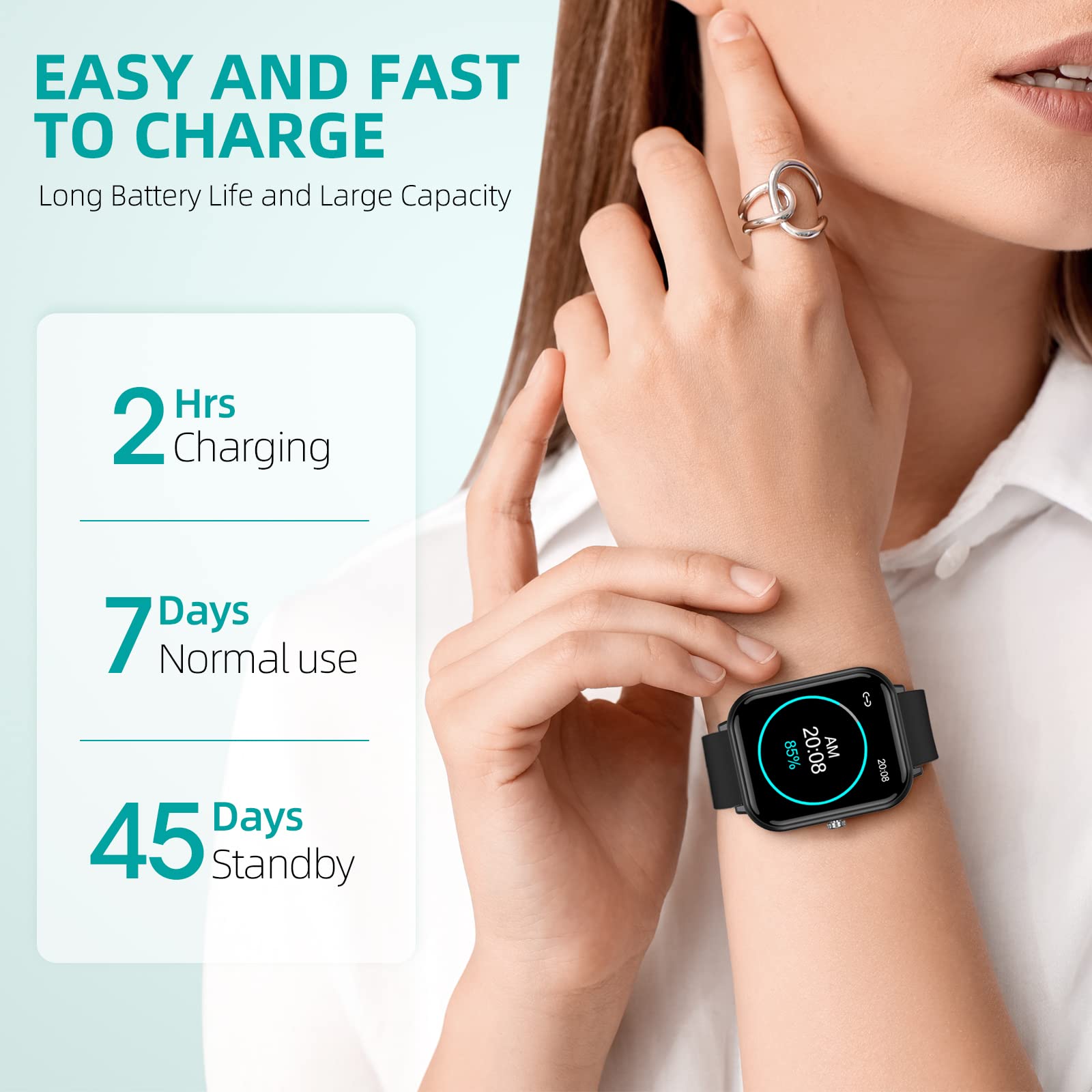 Foto 8 pulgar | Reloj Inteligente Tamispit Q9 Pro Fitness Tracker- Venta Internacional
