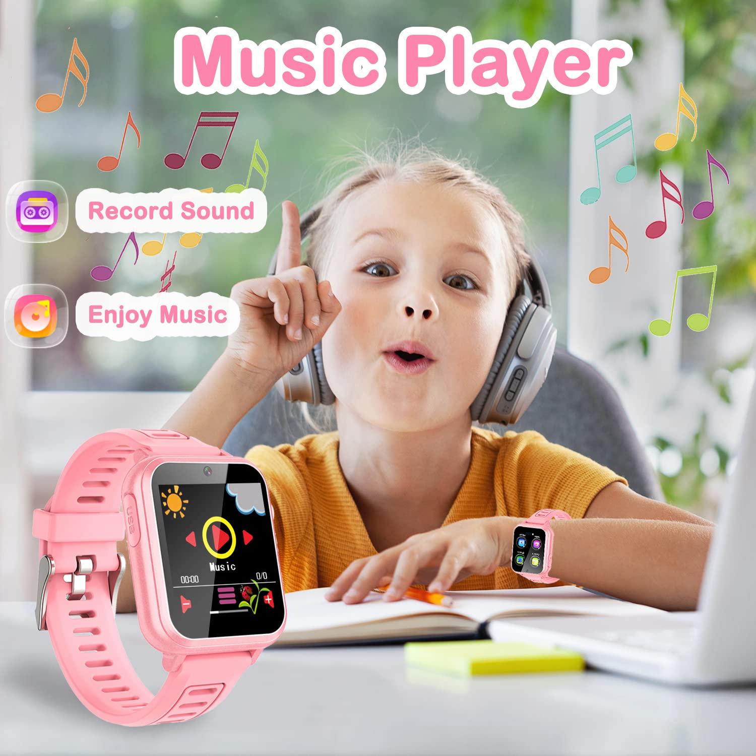 Foto 6 pulgar | Reloj Infantil Smartwatch Cosjoype con Bluetooth-Venta Internacional