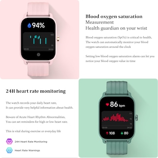 Foto 3 | Reloj Inteligente Feipuqu Responde y Realiza Llamadas Alexa Blood Oxygen - Venta Internacional