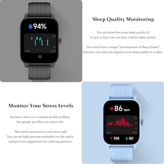 Foto 4 | Reloj Inteligente Feipuqu Responde y Realiza Llamadas Alexa Blood Oxygen - Venta Internacional