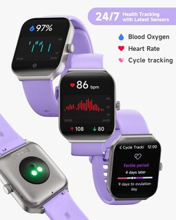 Foto 3 | Reloj Inteligente Toobur De 1,95 Pulgadas Con Alexa Rastreador De Actividad Física para Mujeres - Venta Internacional