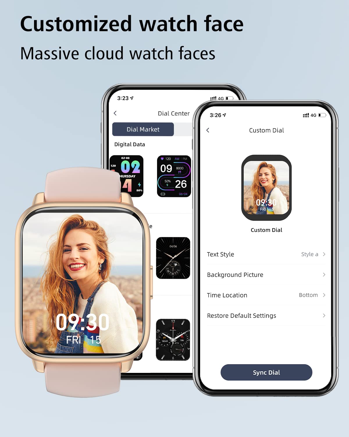 Foto 5 pulgar | Reloj Smartwatch Ruimen con Bluetooth-Venta Internacional