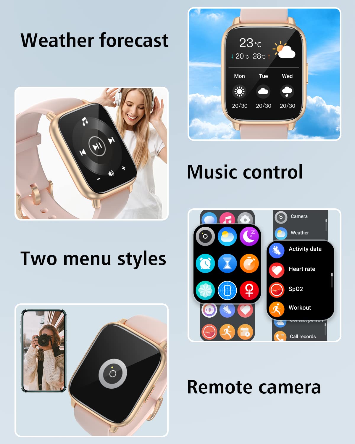Foto 8 pulgar | Reloj Smartwatch Ruimen con Bluetooth-Venta Internacional