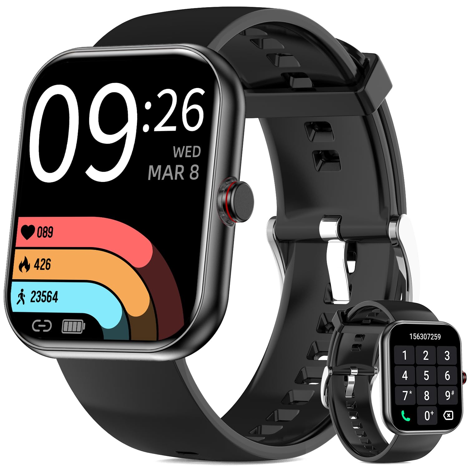 Reloj Inteligente Somtlerk con Pantalla Táctil Hd de 1,91'' con Función de Llamada - Venta Internacional