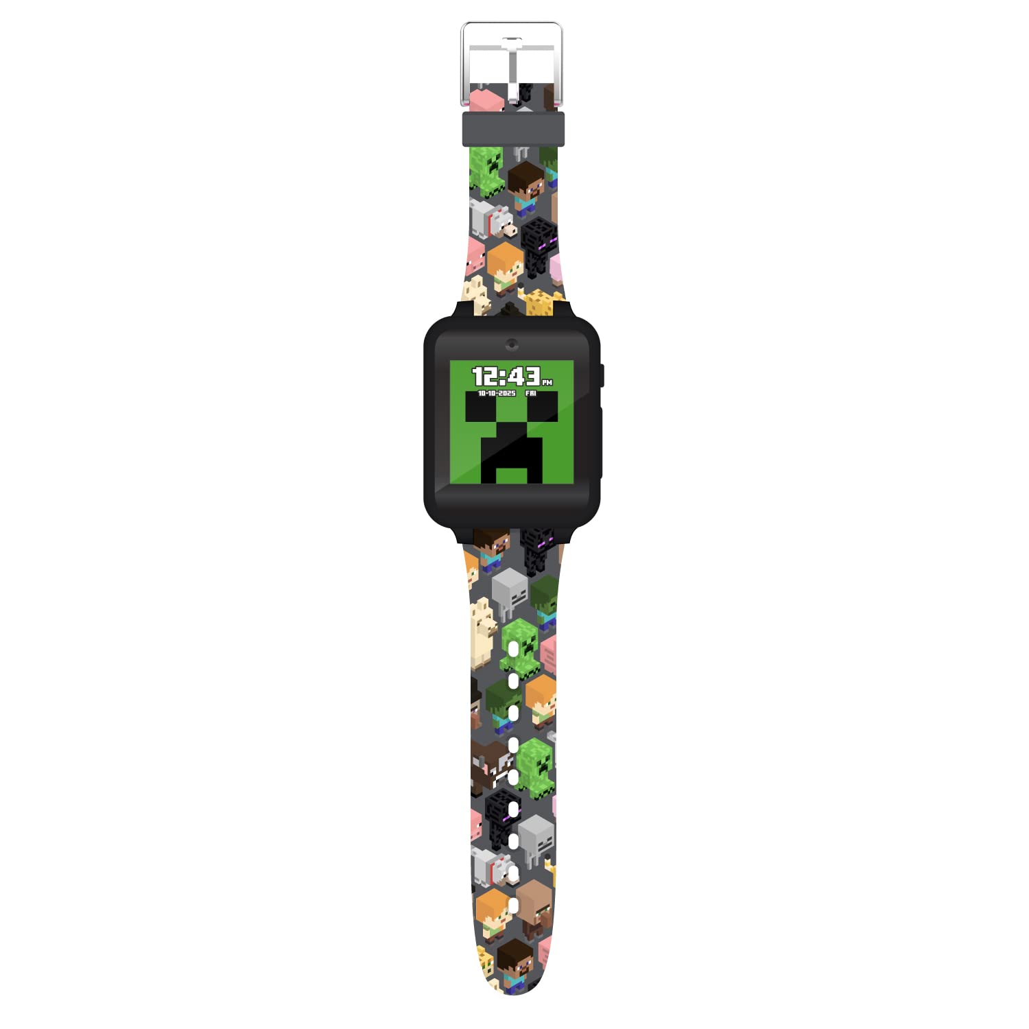 Foto 3 | Reloj Infantil Smartwatch Accutime Minecraft con Bluetooth-Venta Internacional