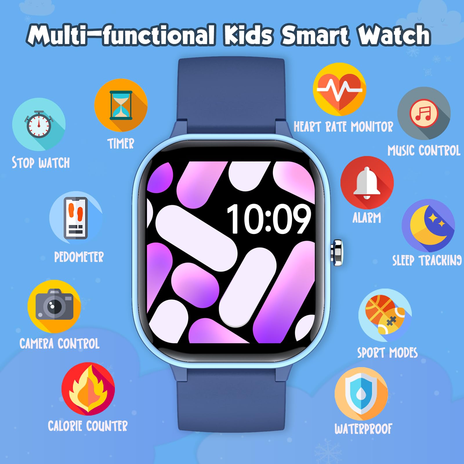 Foto 3 pulgar | Reloj Inteligente Zururu Kids H39plus Rastreador de Actividad Física - Venta Internacional