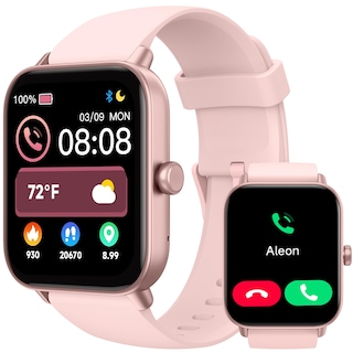 Foto 1 | Reloj Inteligente Toobur Alexa Integrado Ip68 Rosa para Mujer - Venta Internacional