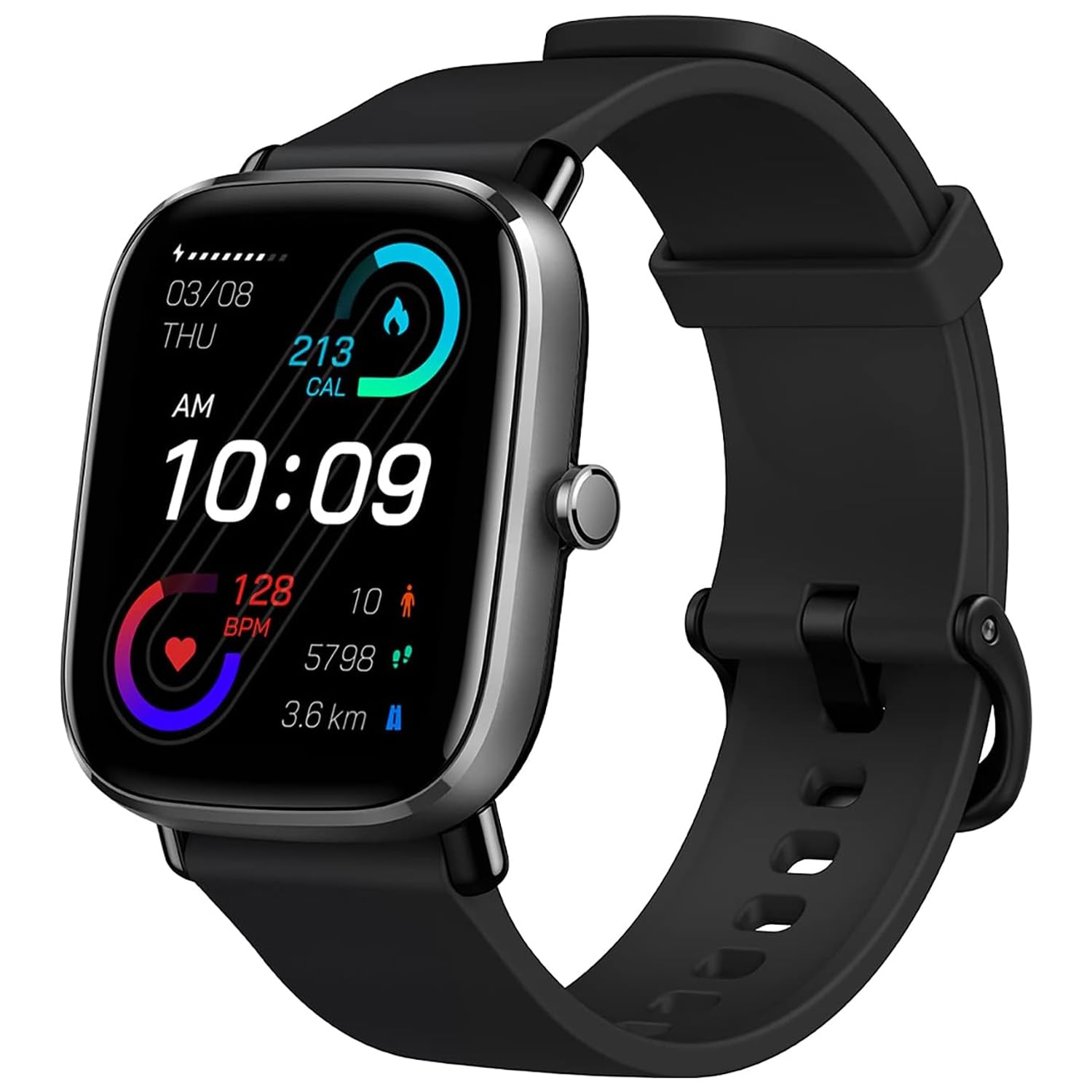 Foto 2 pulgar | Reloj Inteligente Amazfit Gts 2 Mini con Alexa Y Gps Negro para Hombre - Venta Internacional