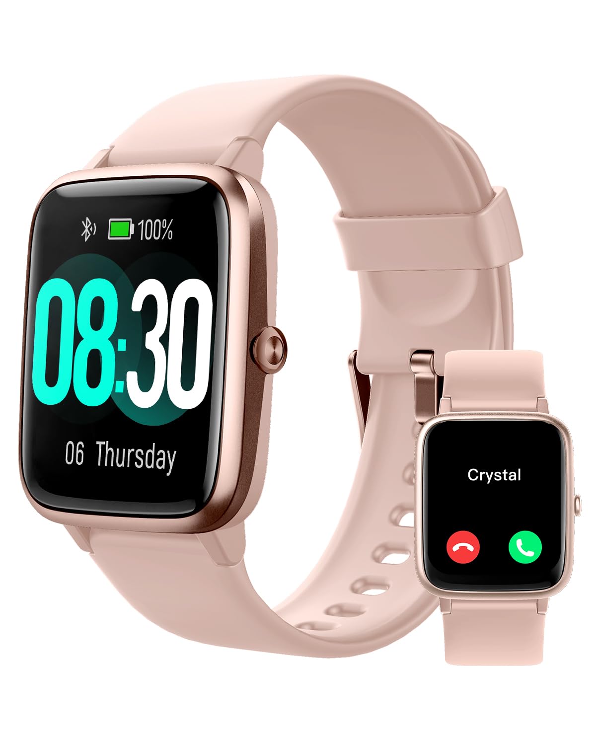 Foto 1 | Smartwatch GRV Rosa iOS/Android IP68 - Venta Internacional