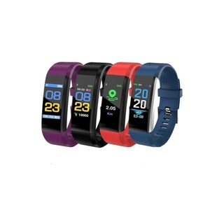 Foto 1 | Reloj Inteligente con Pulsera Deportiva Smartwatch M5 Rojo - Venta Internacional