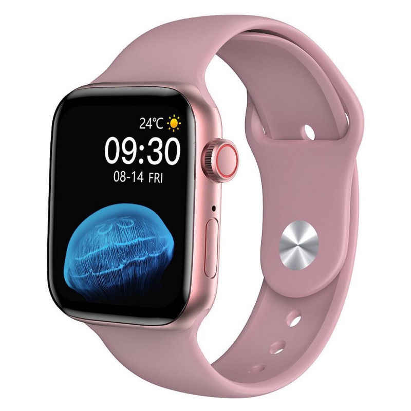 Foto 2 pulgar | Smartwatch Series 6 Bluetooth 5.2 Rosa - Venta Internacional