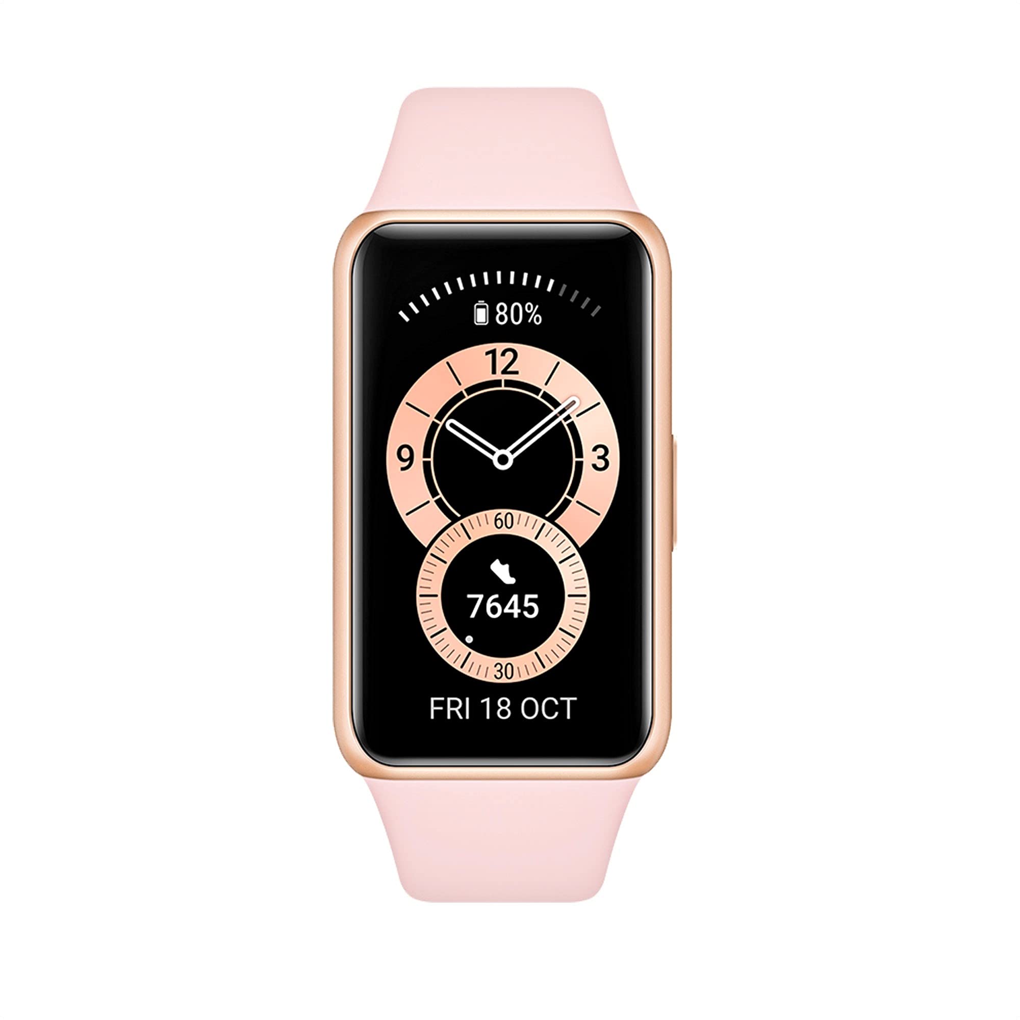Foto 3 pulgar | Reloj Inteligente Huawei Band 6 Rosa - Venta Internacional