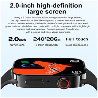Foto 2 | Reloj Inteligente Bluetooth I14 Pro Blanco - Venta Internacional