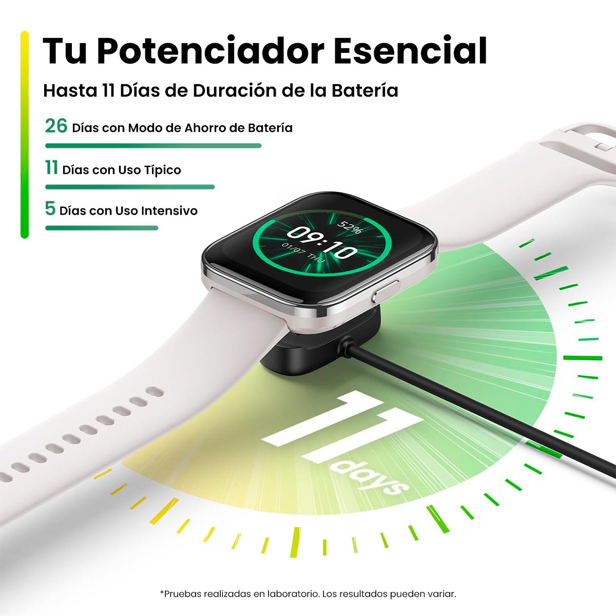 Foto 6 pulgar | Reloj Inteligente Amazfit Bip 5 Unity Negro - Monitoreo de Salud y Actividad Física