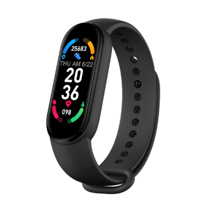 Reloj Inteligente Deportivo Bluetooth Smartwatch M6 con Frecuencia Cardíaca - Venta Internacional