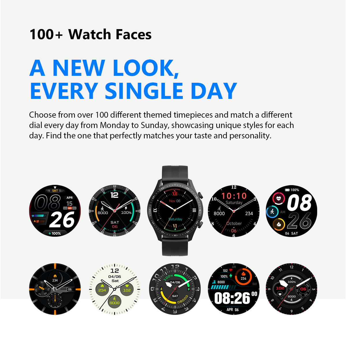 Foto 7 pulgar | Smartwatch Blackview X1 Pro Llamadas de Voz Inalámbricas Ip68 - Venta Internacional