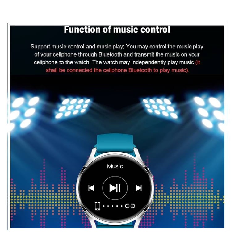 Foto 7 | Smartwatch S46 Bluetooth Sports Fitness Compatible con iOs  - Venta Internacional