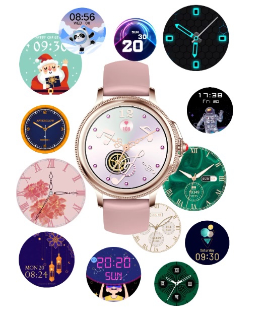 Foto 8 pulgar | Reloj Inteligente Bluetooth Smartwatch CF96 para Mujer - Venta Internacional