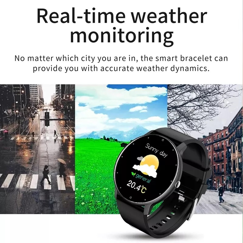 Foto 5 | Smartwatch ZL02 Bluetooth Sports Fitness con Monitor de Frecuencia Cardiaca - Venta Internacional