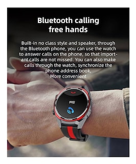 Foto 3 | Reloj Inteligente Njh Sport Bluetooth 1.6'' Compatible con iOS - Venta Internacional