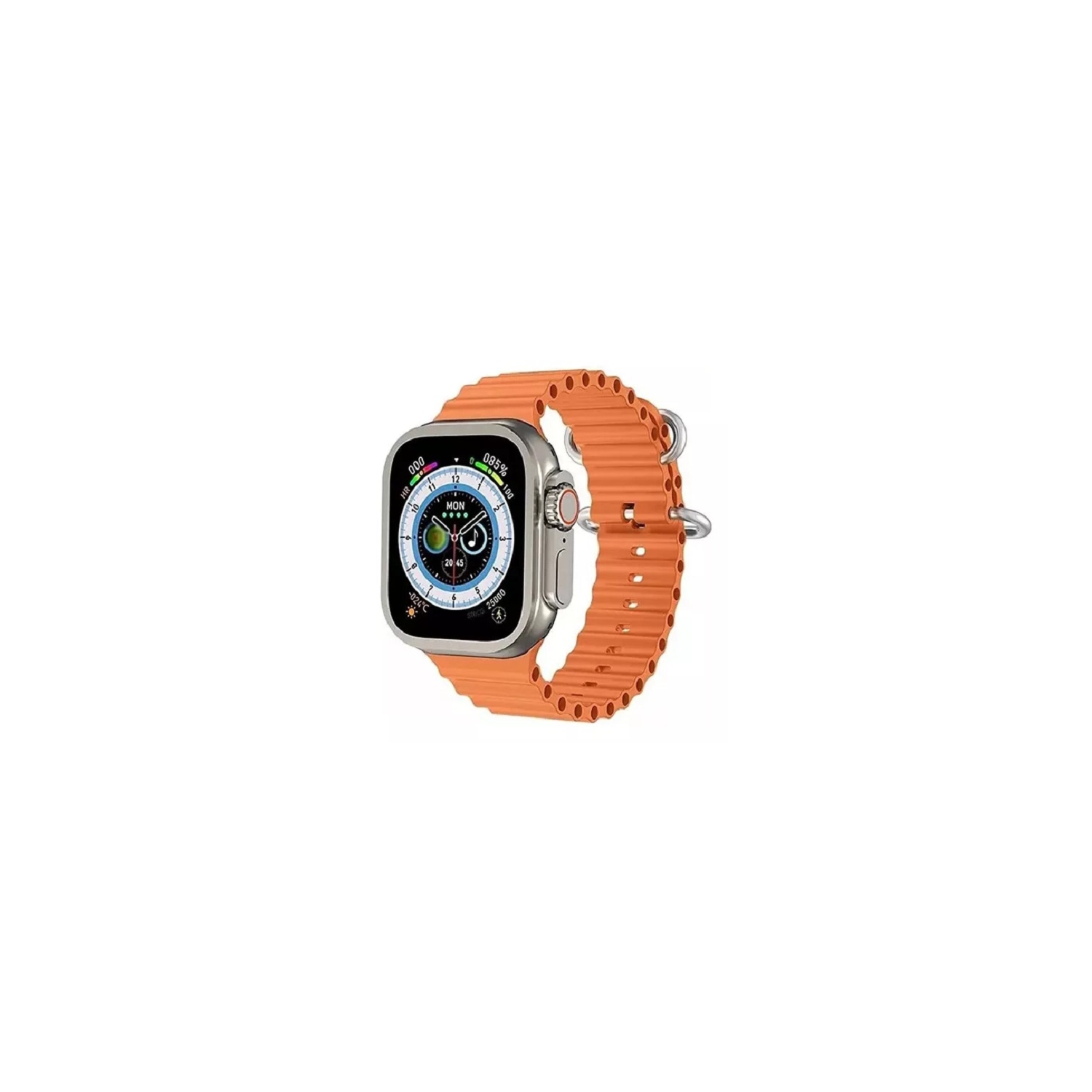 Foto 2 pulgar | Reloj Smartwatch S9 Ultra 49 mm Heart Health Naranja - Venta Internacional