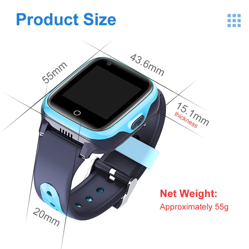 Foto 3 | Smartwatch Infantil con GPS Videollamadas y 4G - Venta Internacional