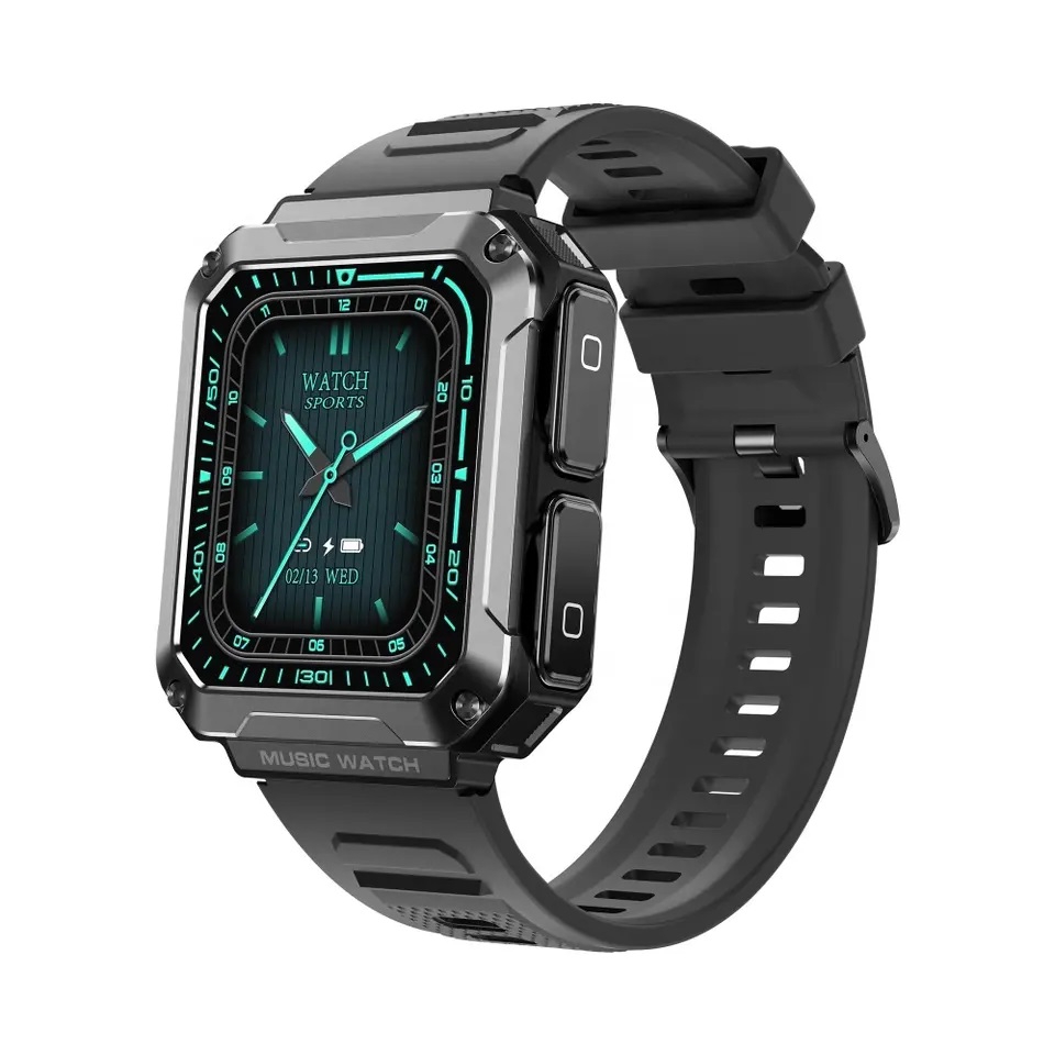 Foto 2 | Reloj Inteligente Smartwatch T93 con Pantalla Amoled Ip68 con Auriculares - Venta Internacional