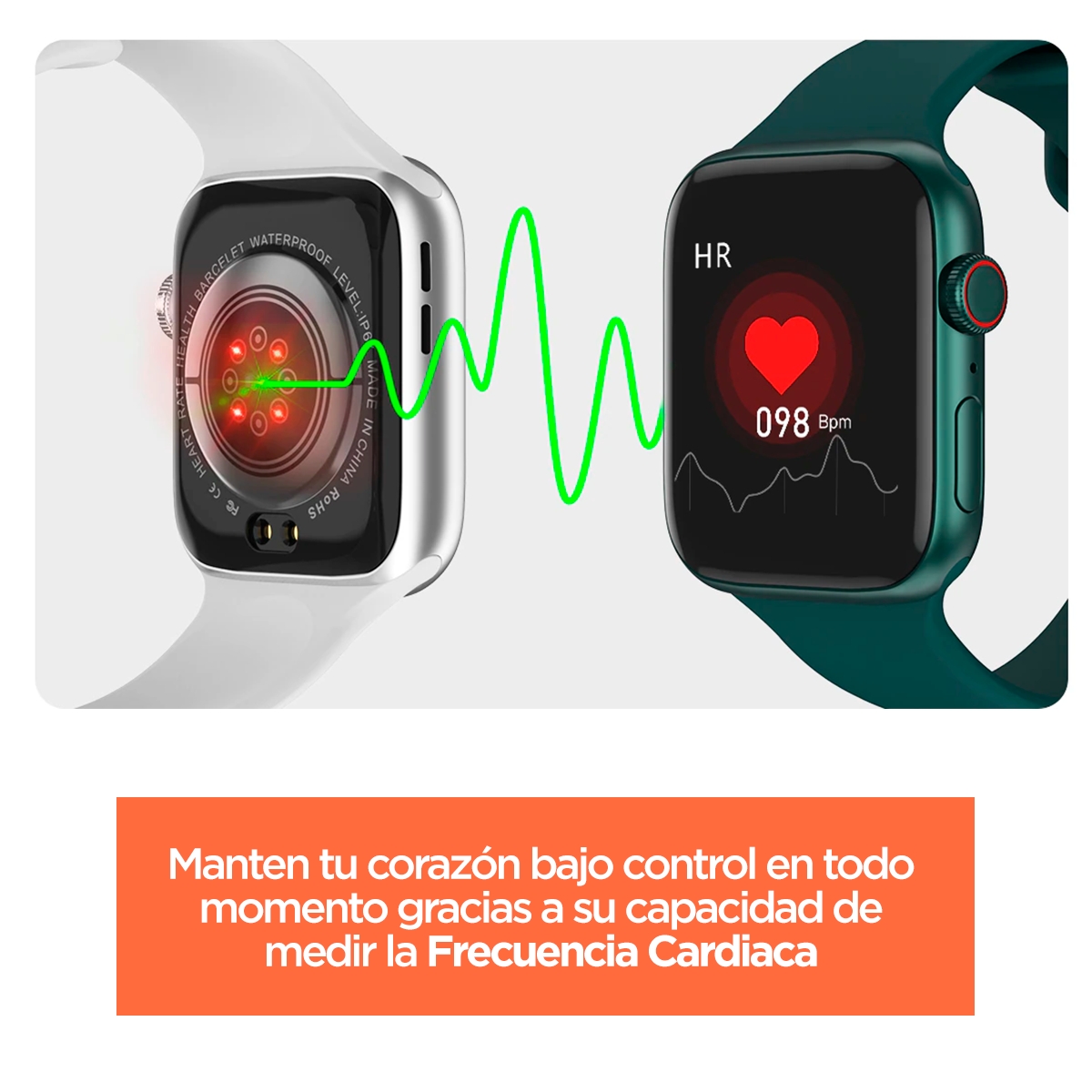 Foto 7 pulgar | Smartwatch Smart Watch T500 Serie 5 1.54'' Blanco - Venta Internacional