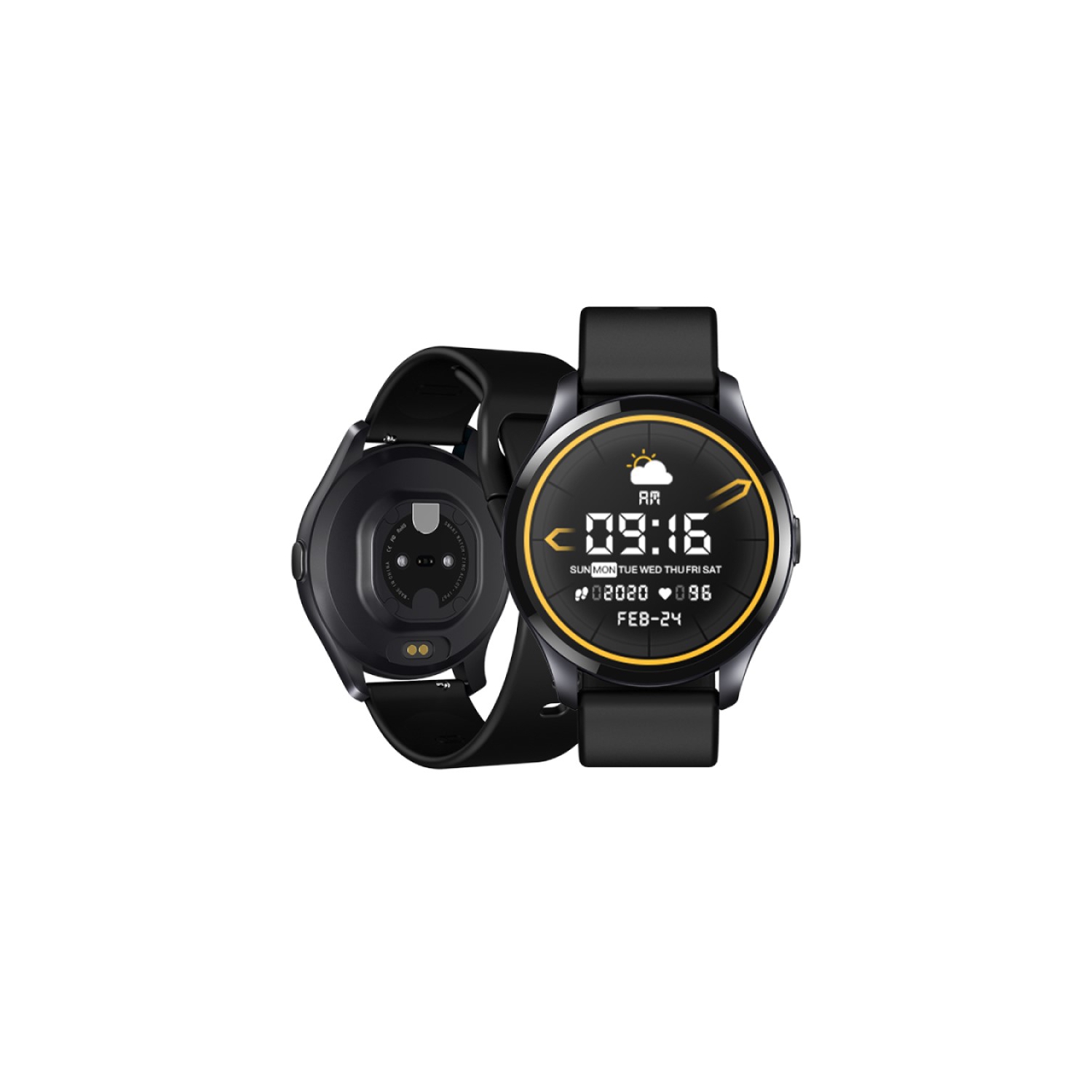 Foto 2 pulgar | Reloj Inteligente Smartwatch T88 Con Termómetro 310 Mah - Negro - Venta Internacional