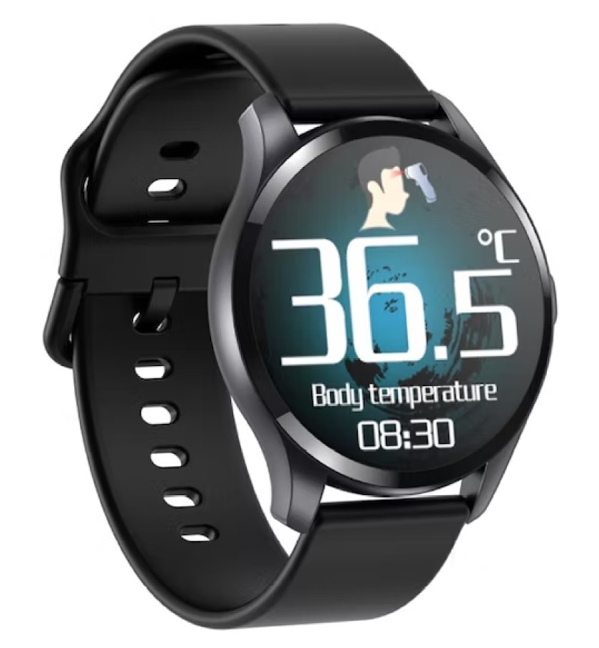 Foto 3 pulgar | Reloj Inteligente Smartwatch T88 Con Termómetro 310 Mah - Negro - Venta Internacional