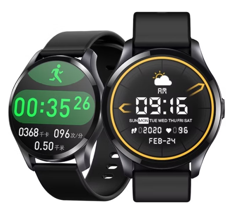 Foto 4 pulgar | Reloj Inteligente Smartwatch T88 Con Termómetro 310 Mah - Negro - Venta Internacional