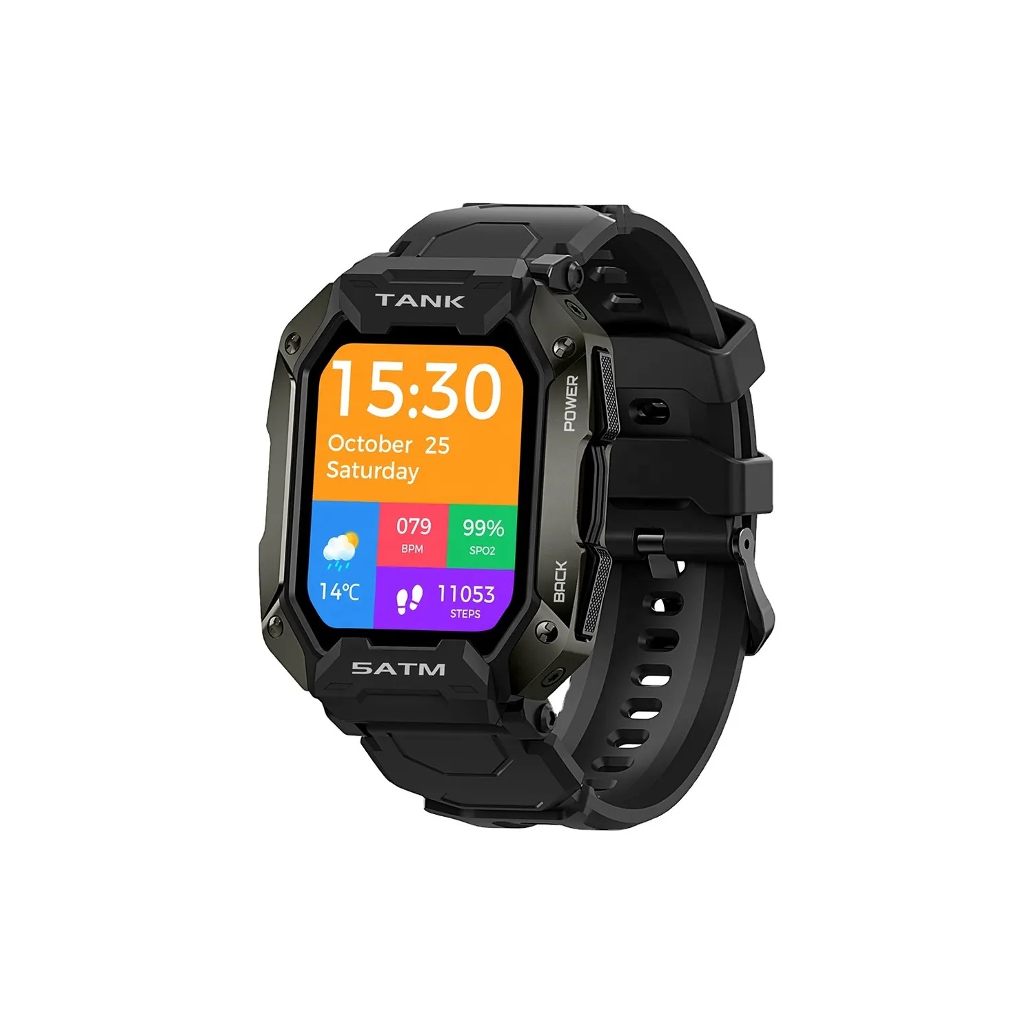 Foto 2 pulgar | Reloj Inteligente Bluetooth para Exteriores Smartwatch Kospet Tank - Venta Internacional