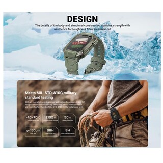 Foto 7 | Reloj Inteligente Bluetooth para Exteriores Smartwatch Kospet Tank - Venta Internacional