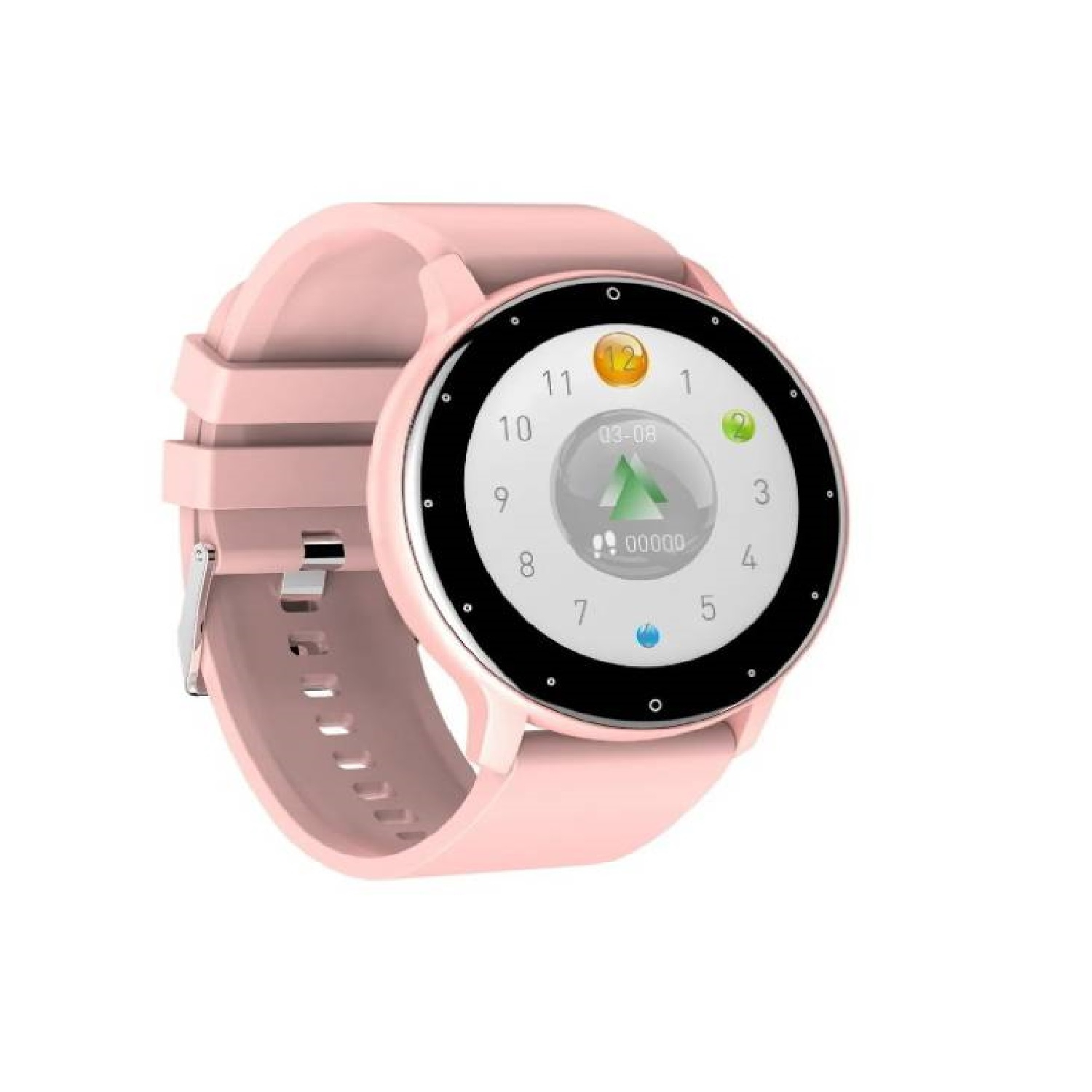 Foto 5 pulgar | Smartwatch Bluetooth Zl02 Sports Fitness Rosa Resistente Al Agua - Venta Internacional